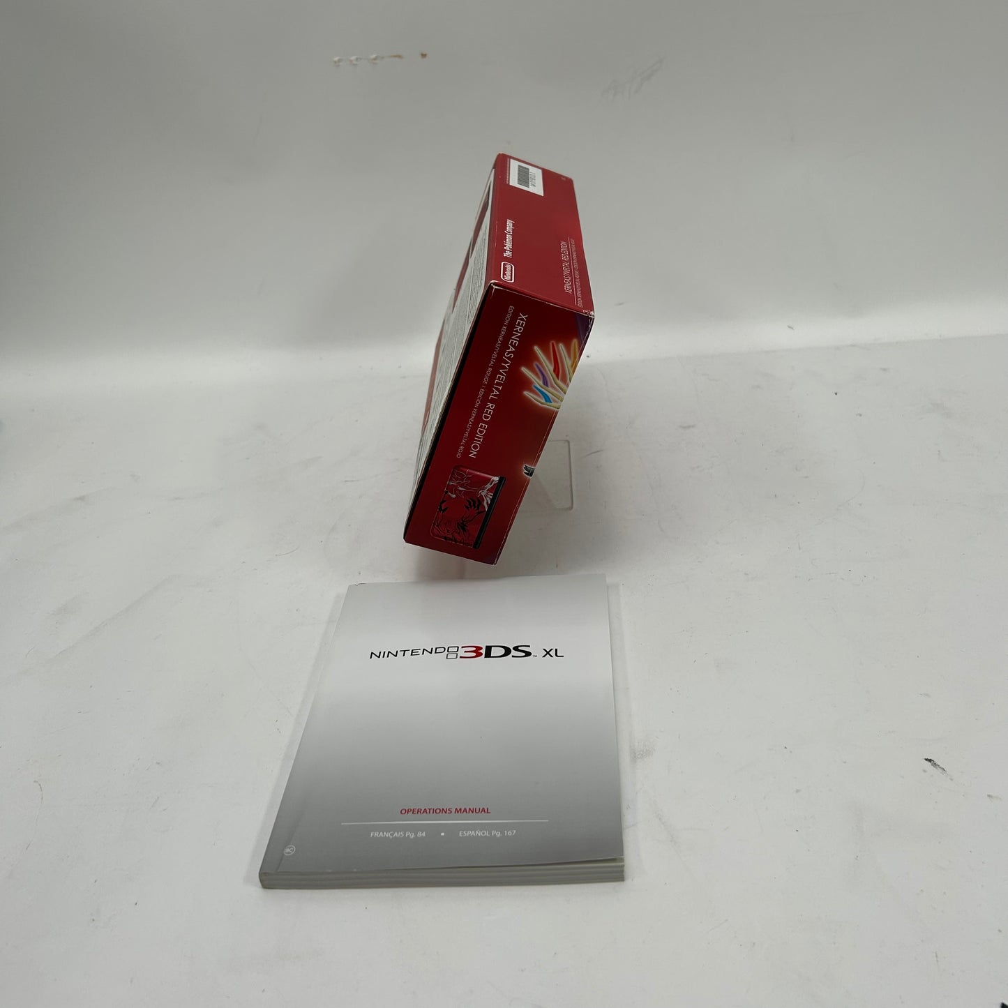 Nintendo 3DS XL Handheld Game Console SPR-001 Xerneas/Yveltal Red Editon