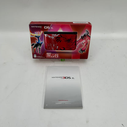 Nintendo 3DS XL Handheld Game Console SPR-001 Xerneas/Yveltal Red Editon