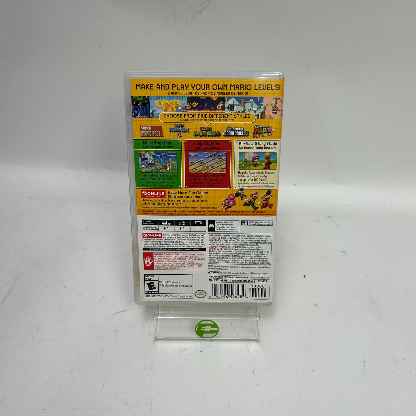 Super Mario Maker 2 (Nintendo Switch, 2019)
