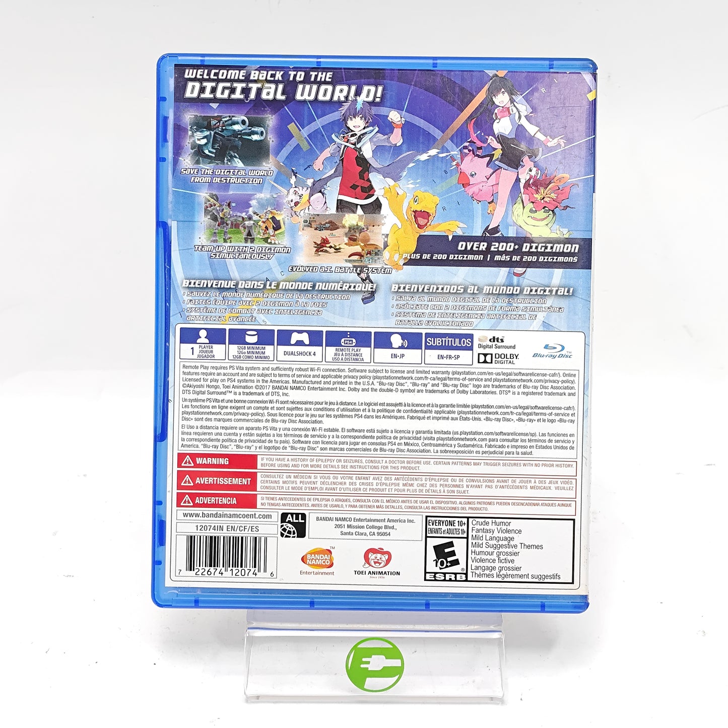 Digimon World: Next Order (Sony PlayStation 4 PS4, 2017)