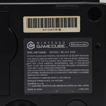 Nintendo GameCube Console Gaming System DOL-001 Black