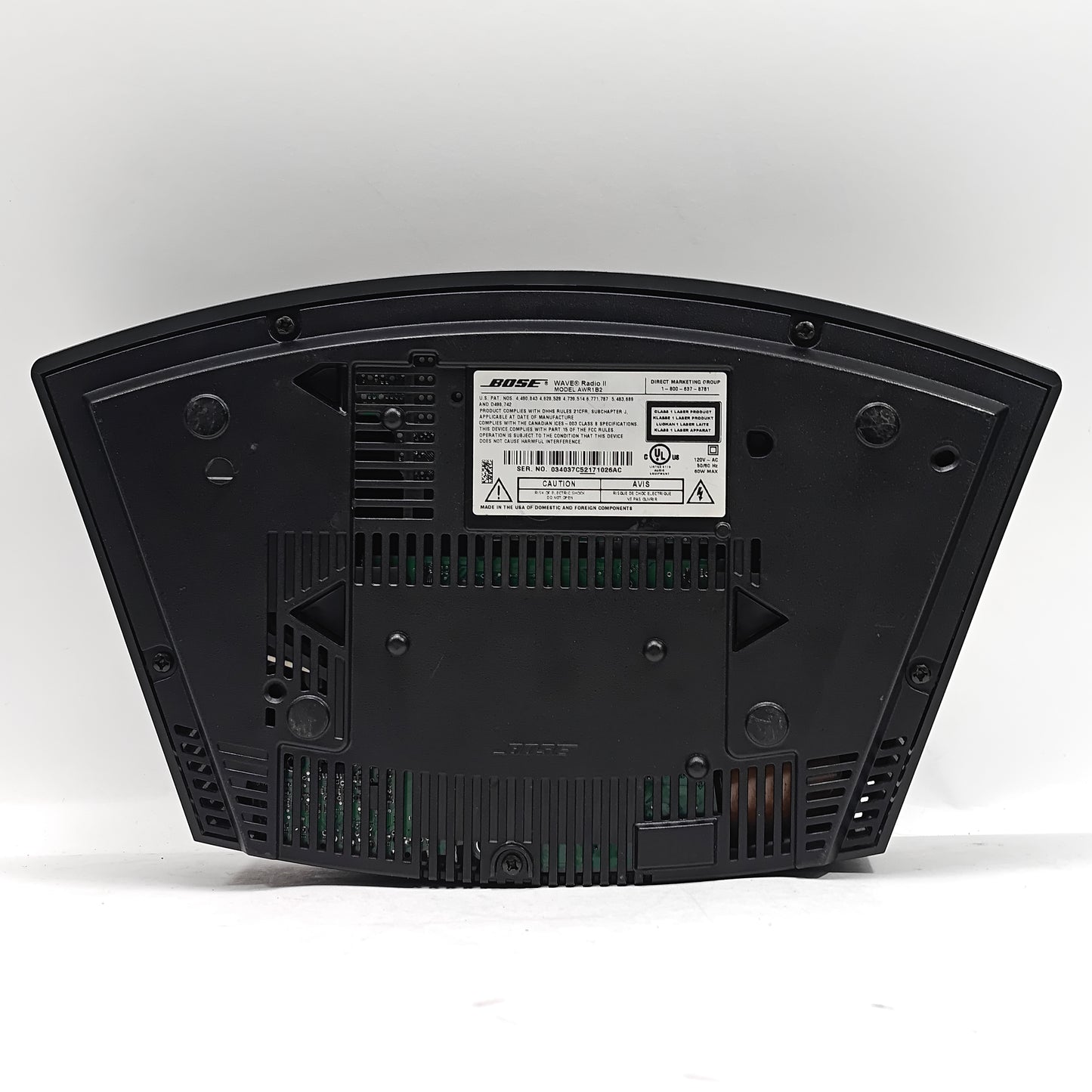 Bose Wave Radio II Alarm Clock Radio AWR1B2