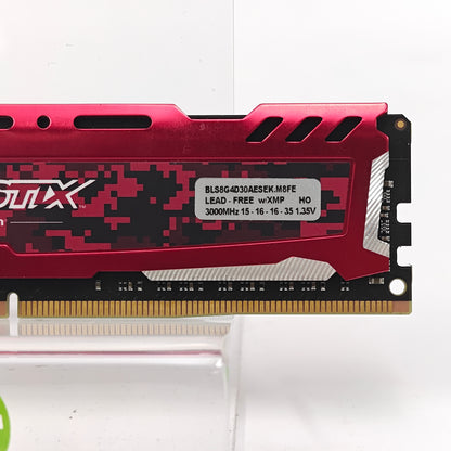 Micron Ballistix 8GB (1x8GB) RAM DDR4 3000MHz BLS8G4D30AESEK.M8FE Gaming RAM
