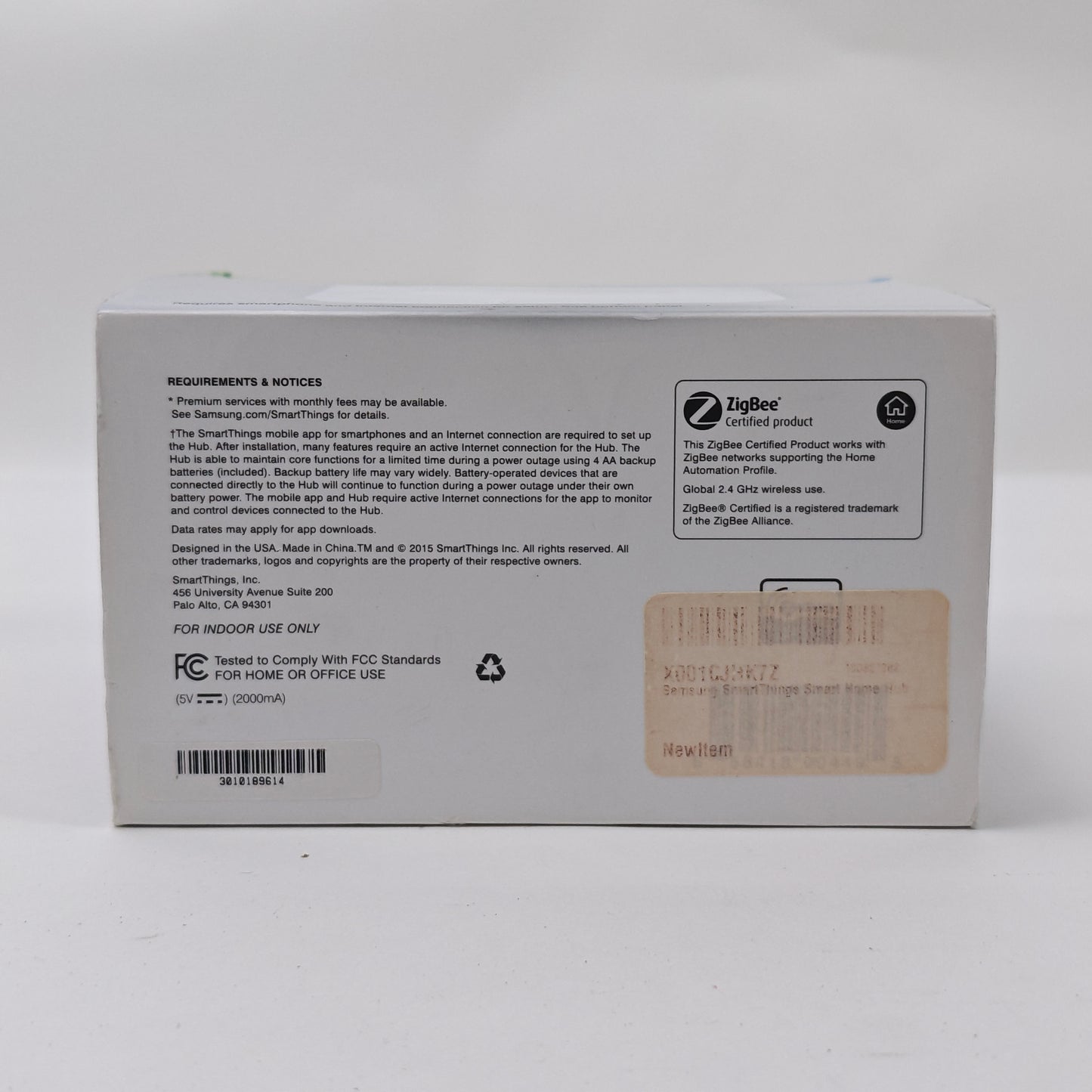 Samsung SmartThings Hub 2nd Gen Smart Hub STH-ETH-200