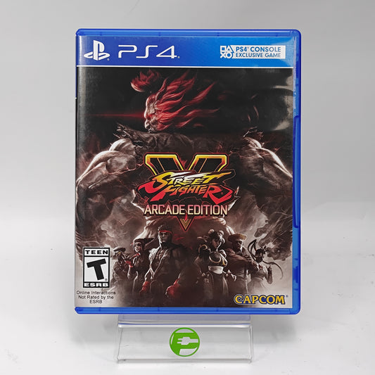 Street Fighter V Arcade Edition (Sony PlayStation 4 PS4, 2018)