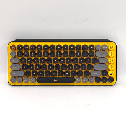 Logitech POP Keys YR0080 Wireless Wireless Keyboard Black/Yellow