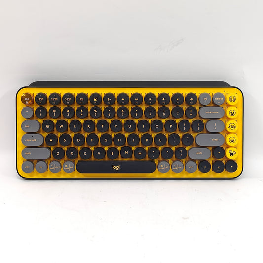 Logitech POP Keys YR0080 Wireless Wireless Keyboard Black/Yellow