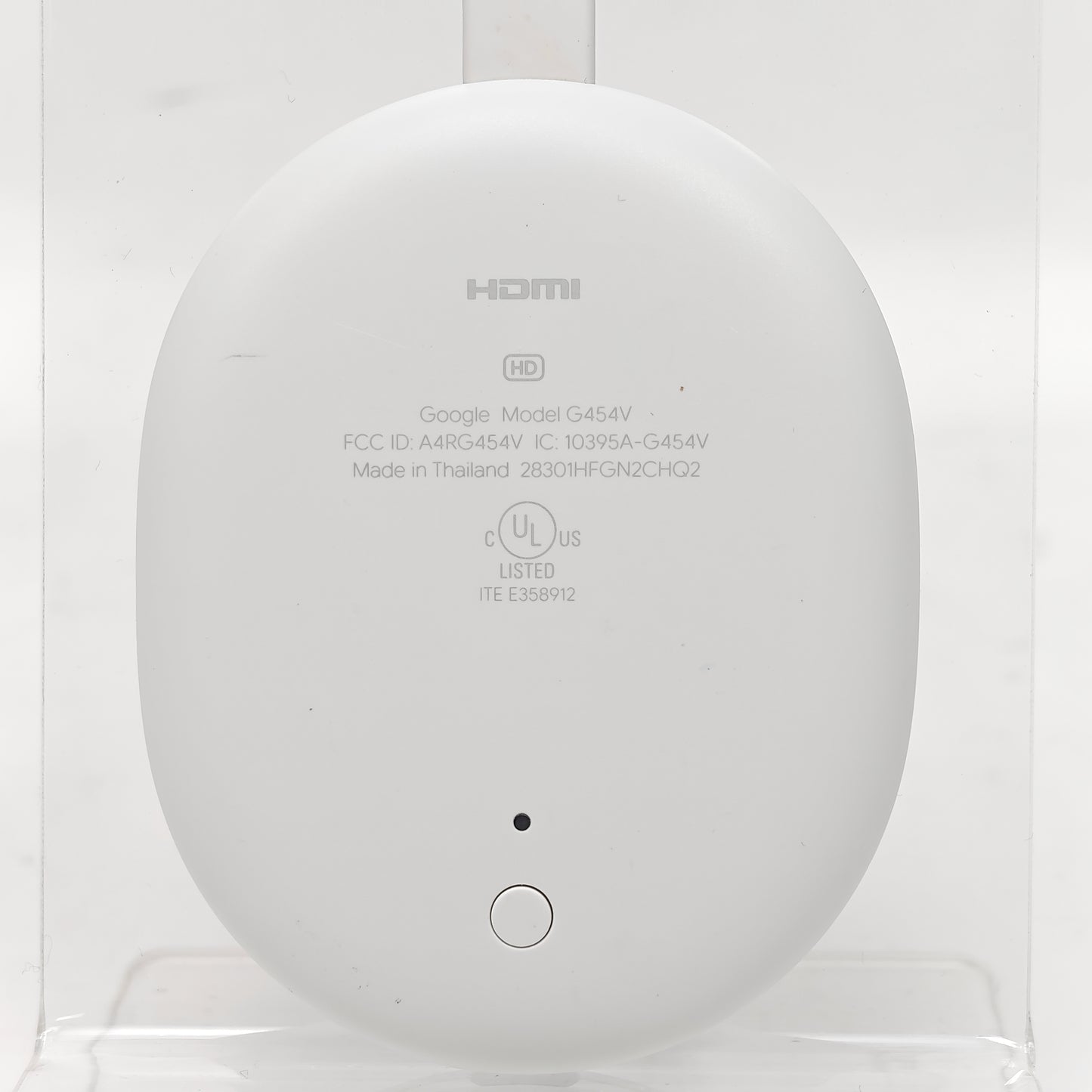Google Chromecast Streaming Media Device White GA03131-US