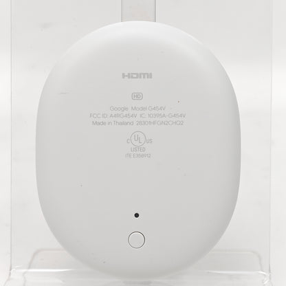 Google Chromecast Streaming Media Device White GA03131-US