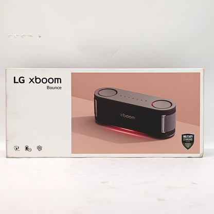 New LG xboom Bounce Portable Bluetooth Speaker Black AUSAWBK
