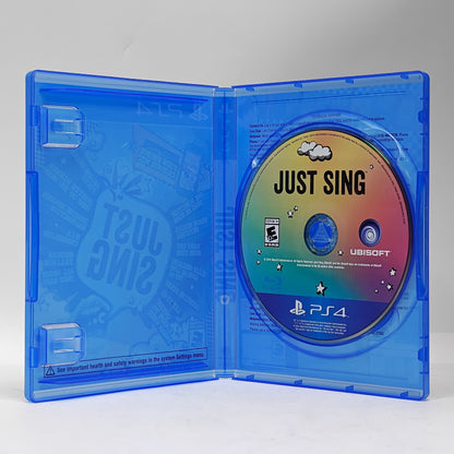 Just Sing (Sony PlayStation 4 PS4, 2016)