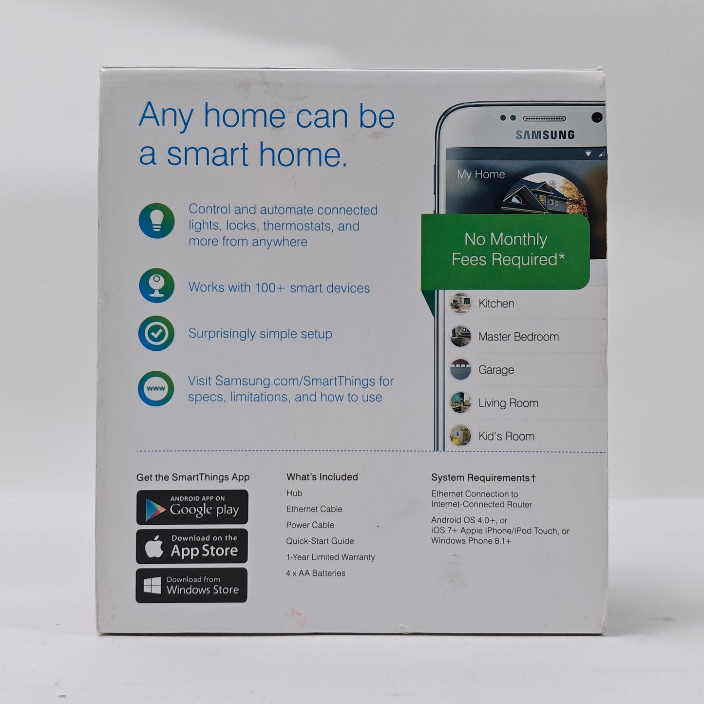 Samsung SmartThings Hub 2nd Gen Smart Hub STH-ETH-200