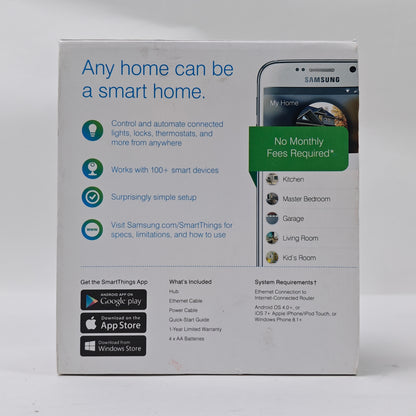 Samsung SmartThings Hub 2nd Gen Smart Hub STH-ETH-200