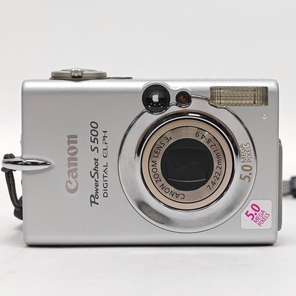Canon PowerShot S500 5.0MP Compact Digital Camera
