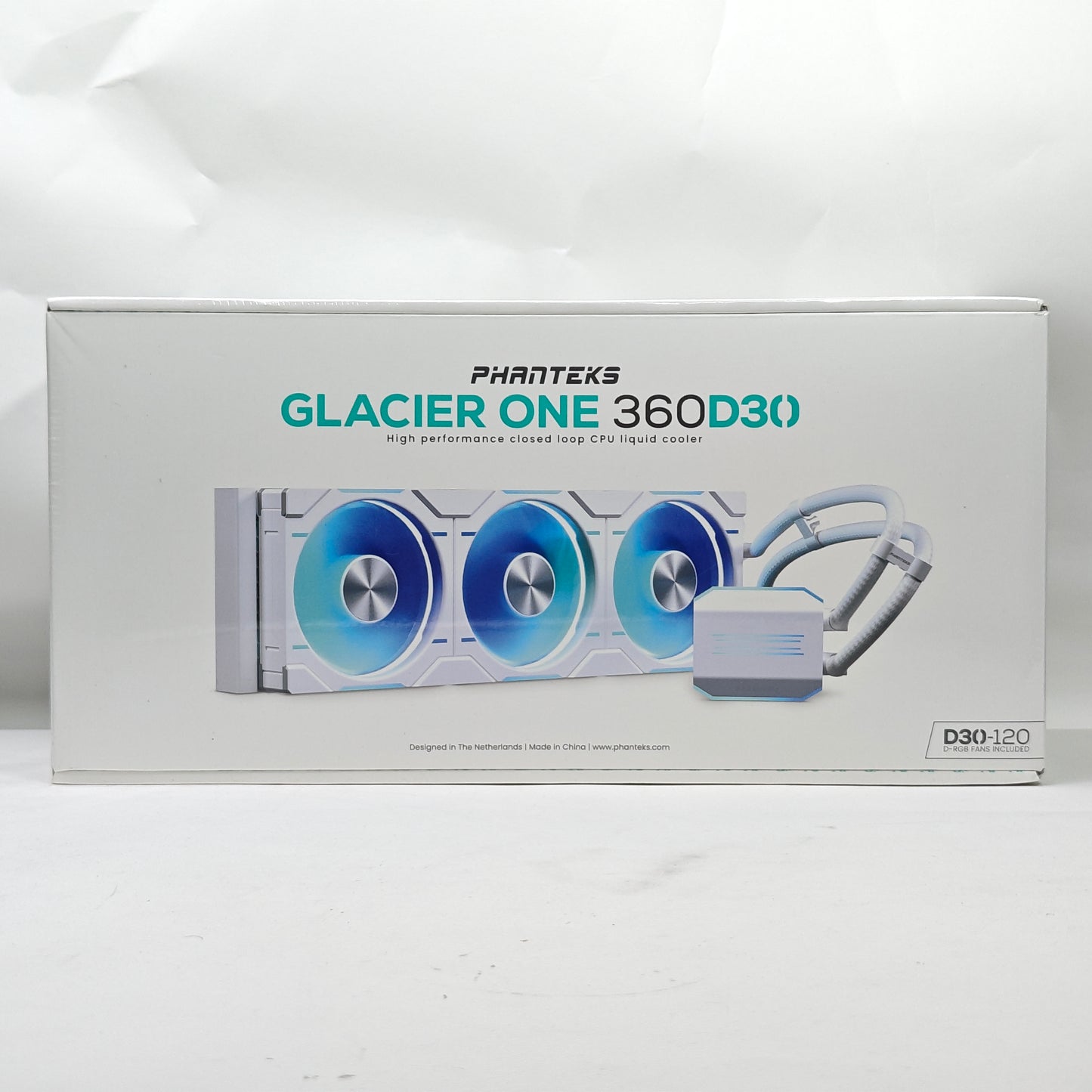 New Phanteks Glacier One 360 D30 Closed-Loop AIO CPU Liquid Cooler PH-GO360D30