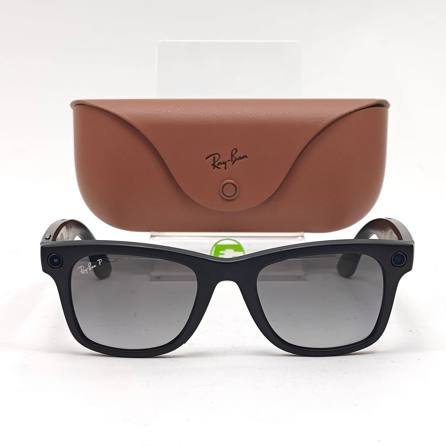 Ray-Ban Meta Wayfarer Gen 1 Matte Black Polarized RW4008 601ST3 AI Smart Glasses