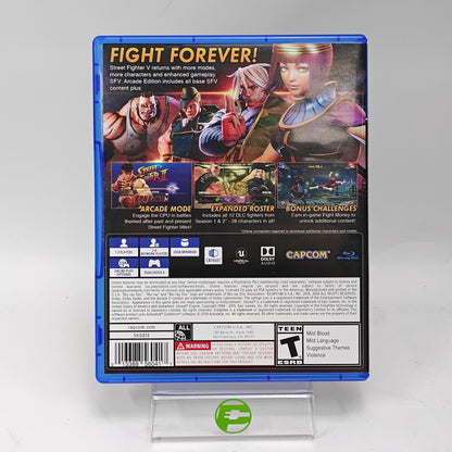 Street Fighter V Arcade Edition (Sony PlayStation 4 PS4, 2018)