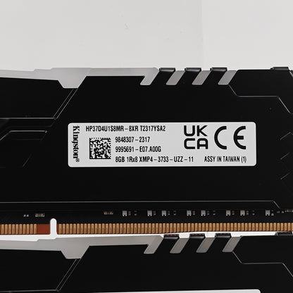 Kingston HyperX Fury 16GB (2x8GB) RAM DDR4 3733MHz HP37D4U1S8MR-8XR