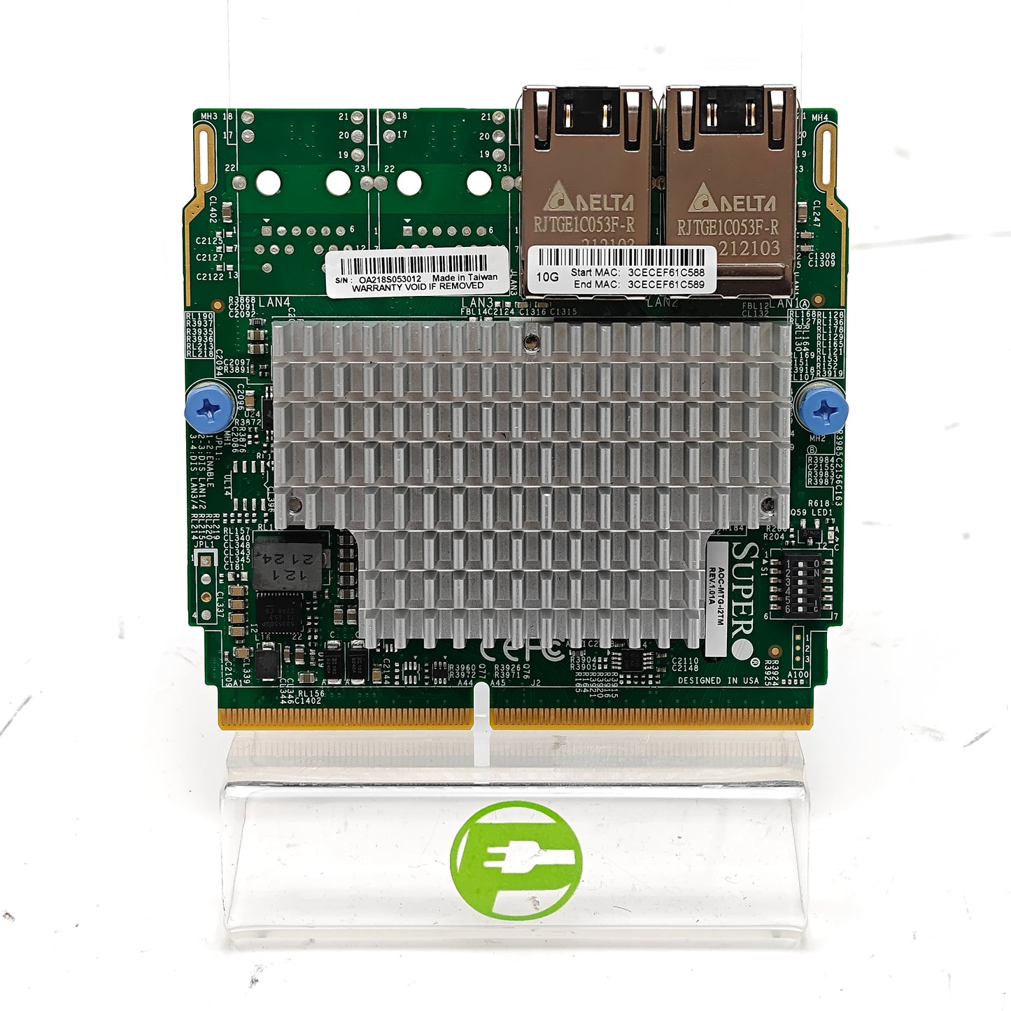 Supermicro Add-on Card Ethernet Adapter AOC-MTG-I2TM 2-Port 10GBase-T