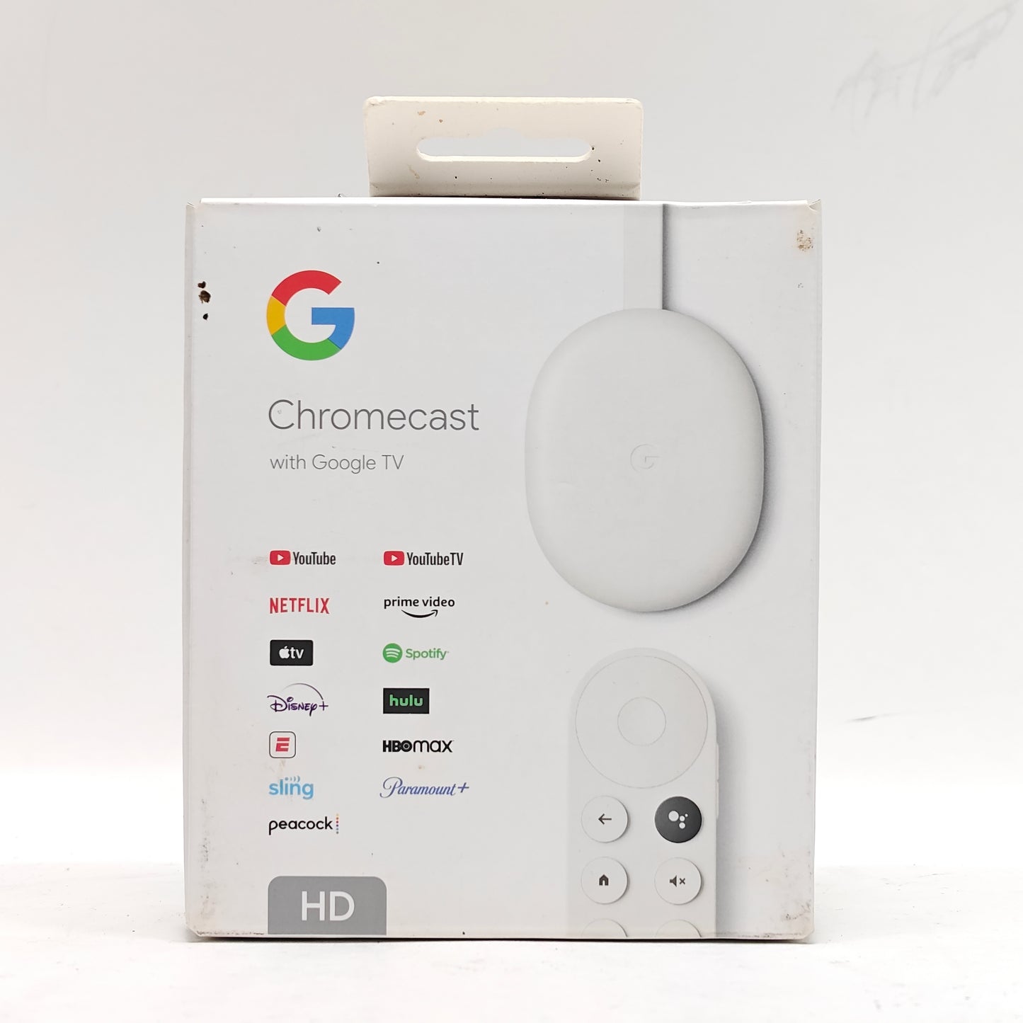 Google Chromecast Streaming Media Device White GA03131-US