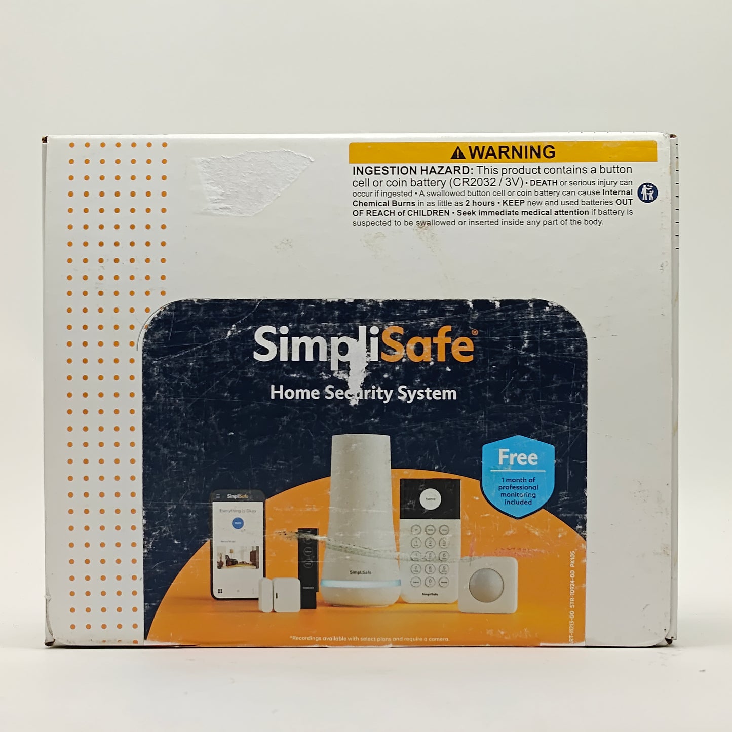 New SimpliSafe Home Security System 7-Piece Kit STR-11096-00