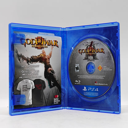 God of War III: Remastered (Sony PlayStation 4 PS4, 2015)