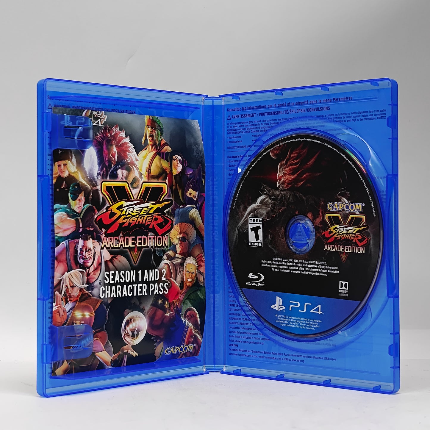Street Fighter V Arcade Edition (Sony PlayStation 4 PS4, 2018)