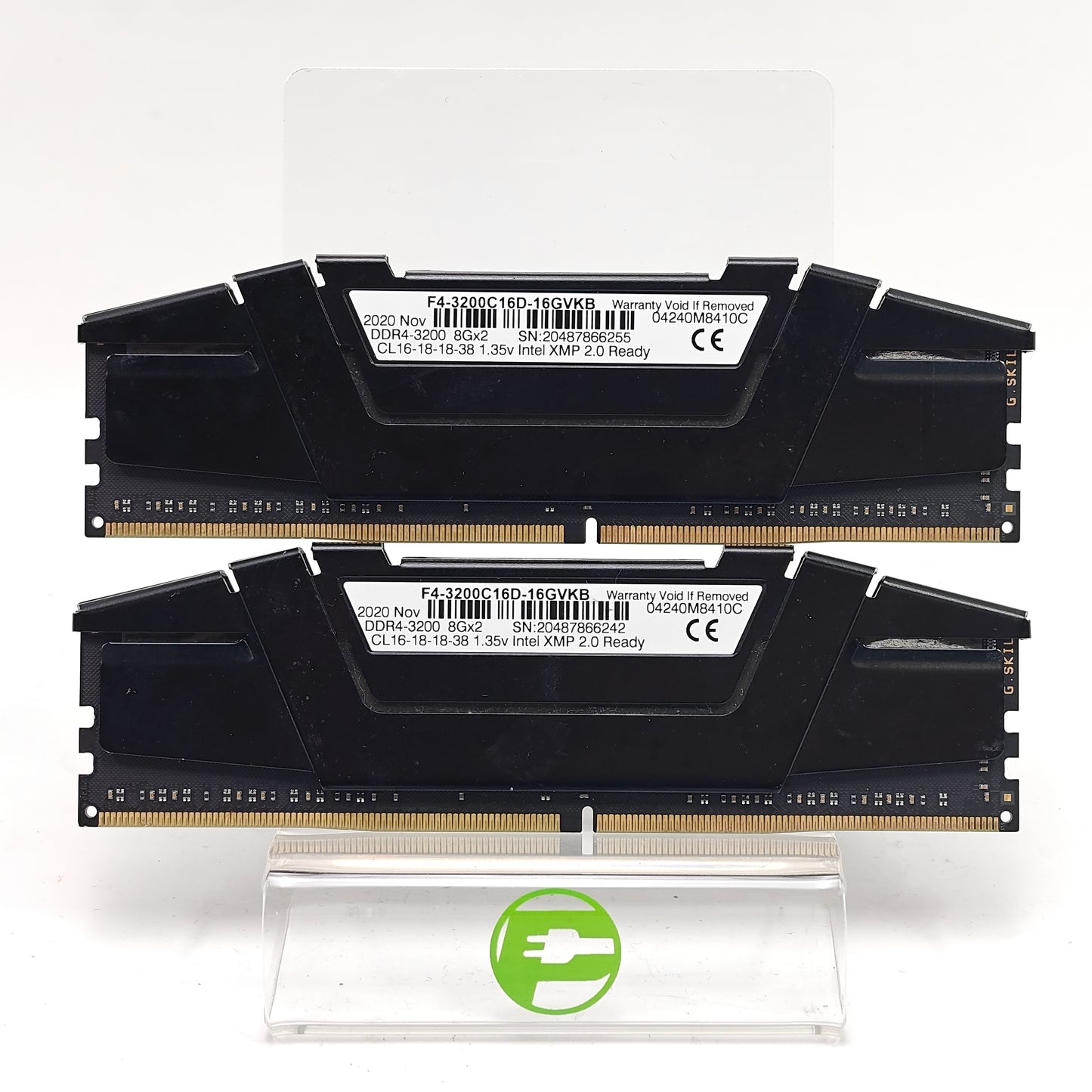G.Skill Ripjaws V 16GB (2x8GB) RAM DDR4 3200MHz F4-3200C16D-16GVKB