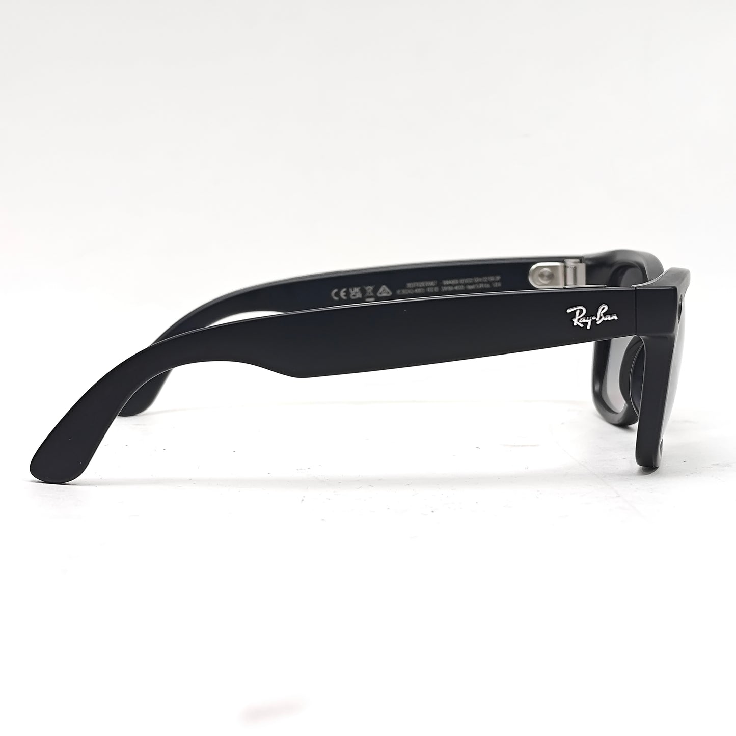 Ray-Ban Meta Wayfarer Gen 1 Matte Black Polarized RW4008 601ST3 AI Smart Glasses