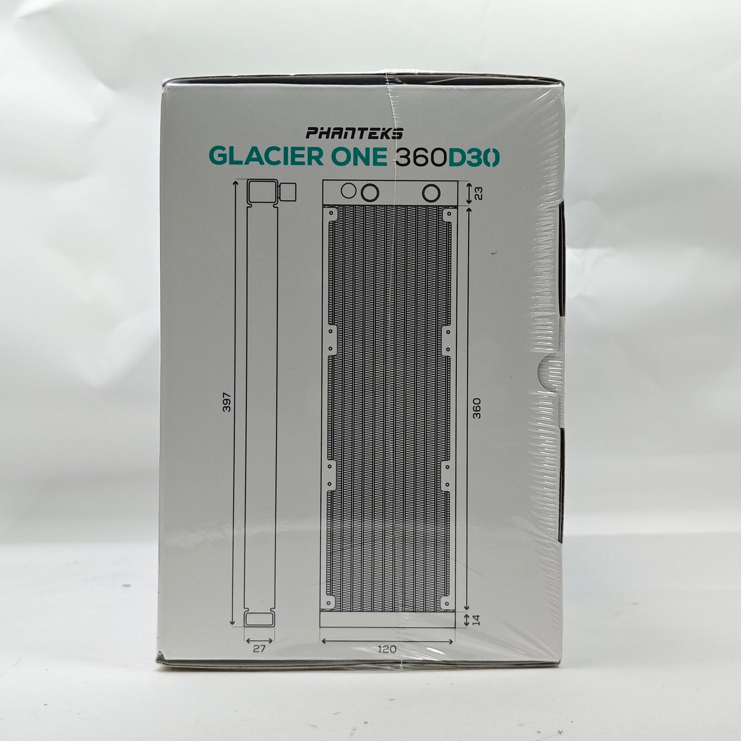 New Phanteks Glacier One 360 D30 Closed-Loop AIO CPU Liquid Cooler PH-GO360D30