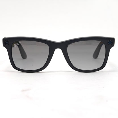 Ray-Ban Meta Wayfarer Gen 1 Matte Black Polarized RW4008 601ST3 AI Smart Glasses