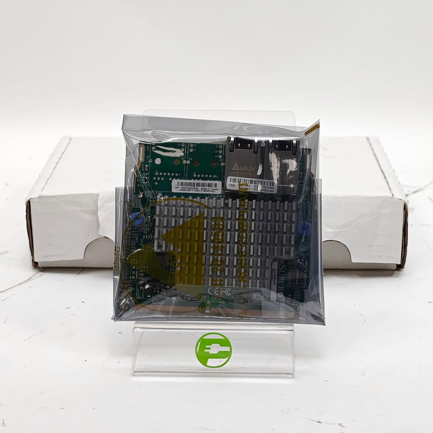 New Supermicro Add-on Card Ethernet Adapter AOC-MTG-I2TM 2-Port 10GbE