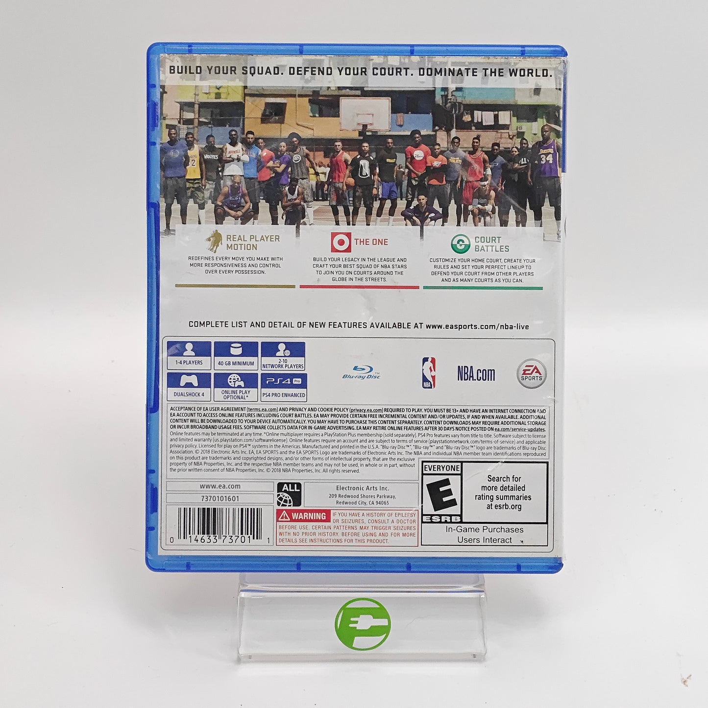 NBA Live 19 (Playstation 4, 2018)